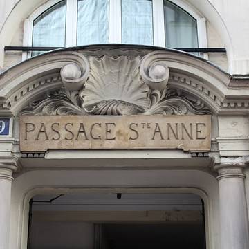 Passage Sainte-Anne - Paris 2ème