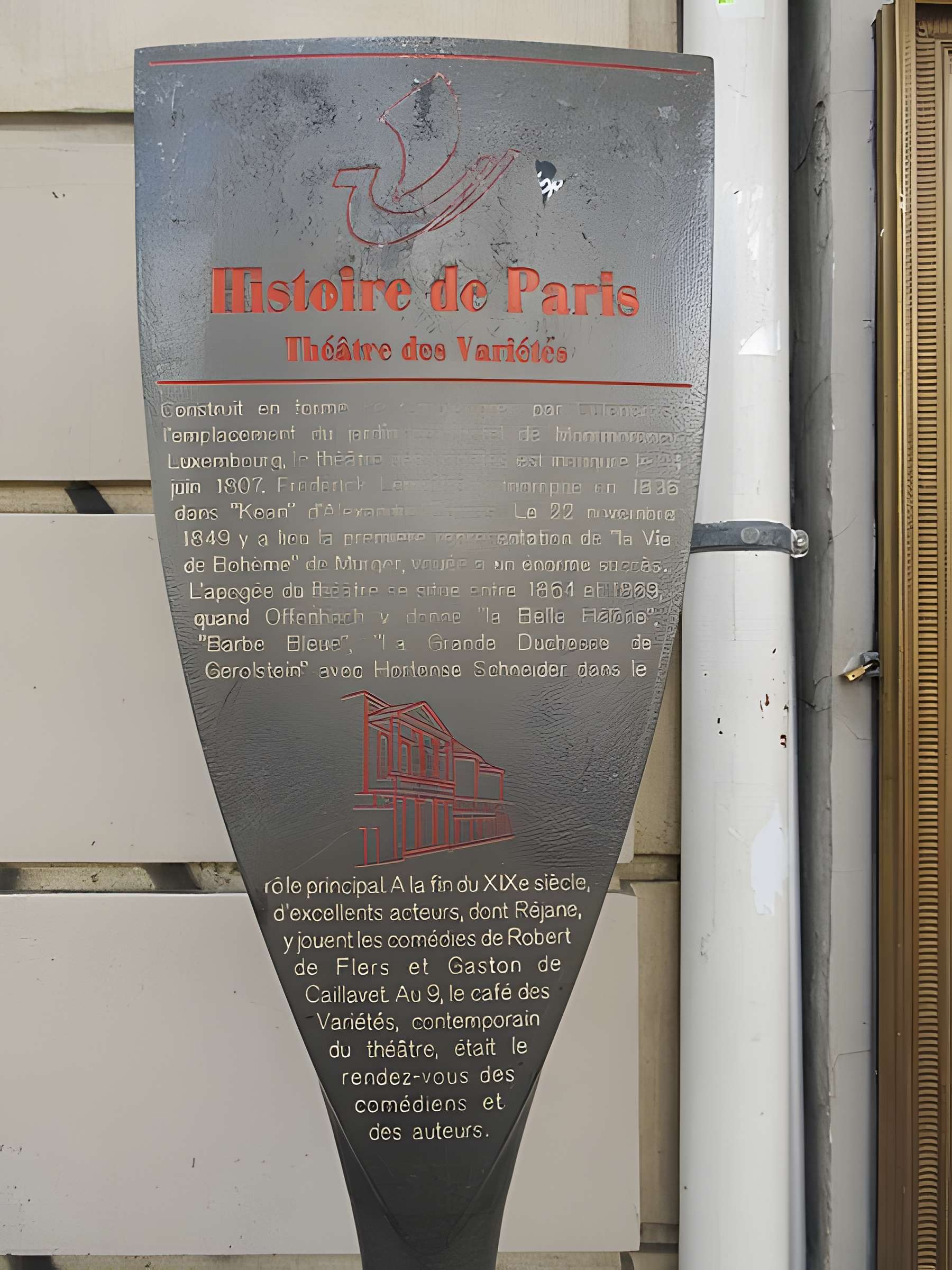 Théâtre des Variétés à Paris