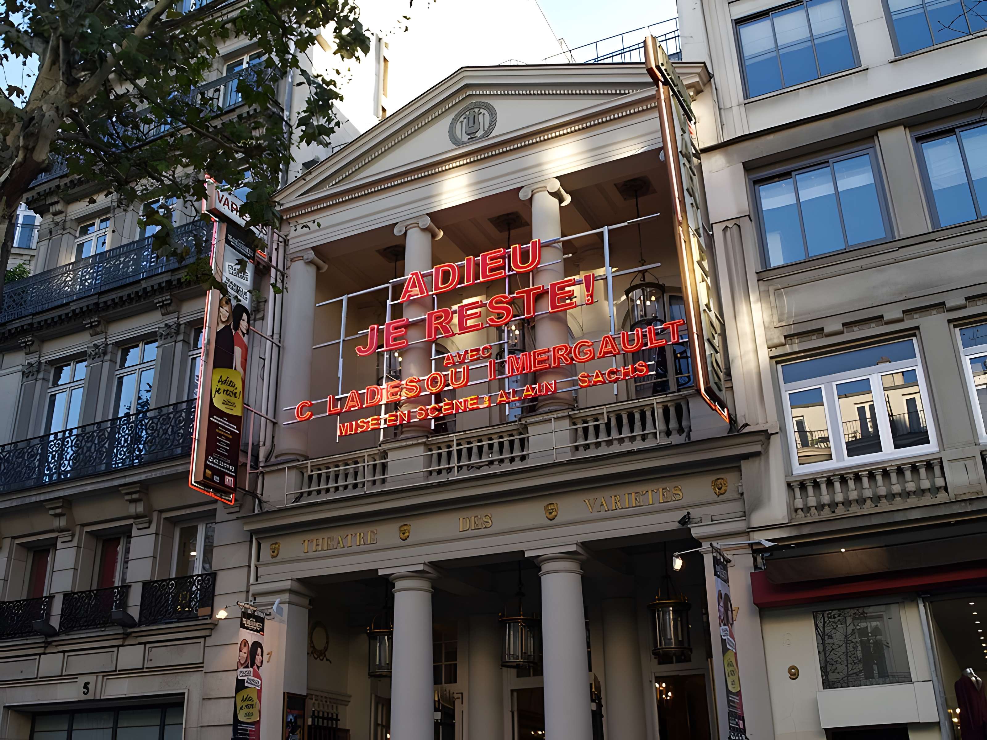 Théâtre des Variétés à Paris