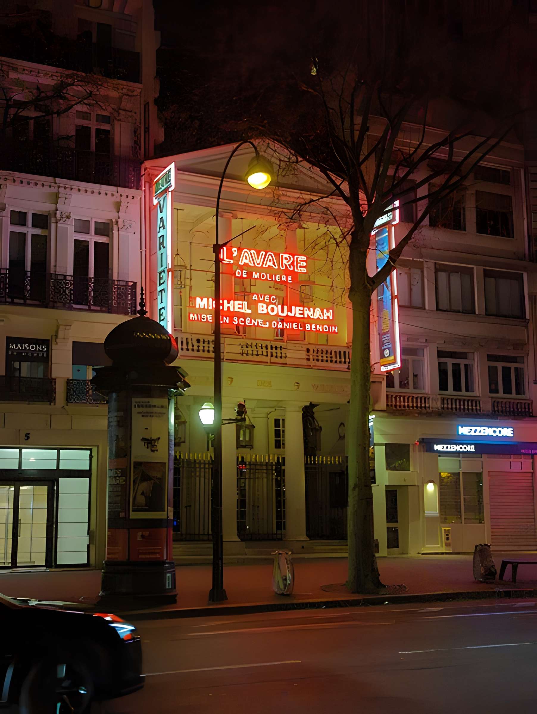 Théâtre des Variétés à Paris