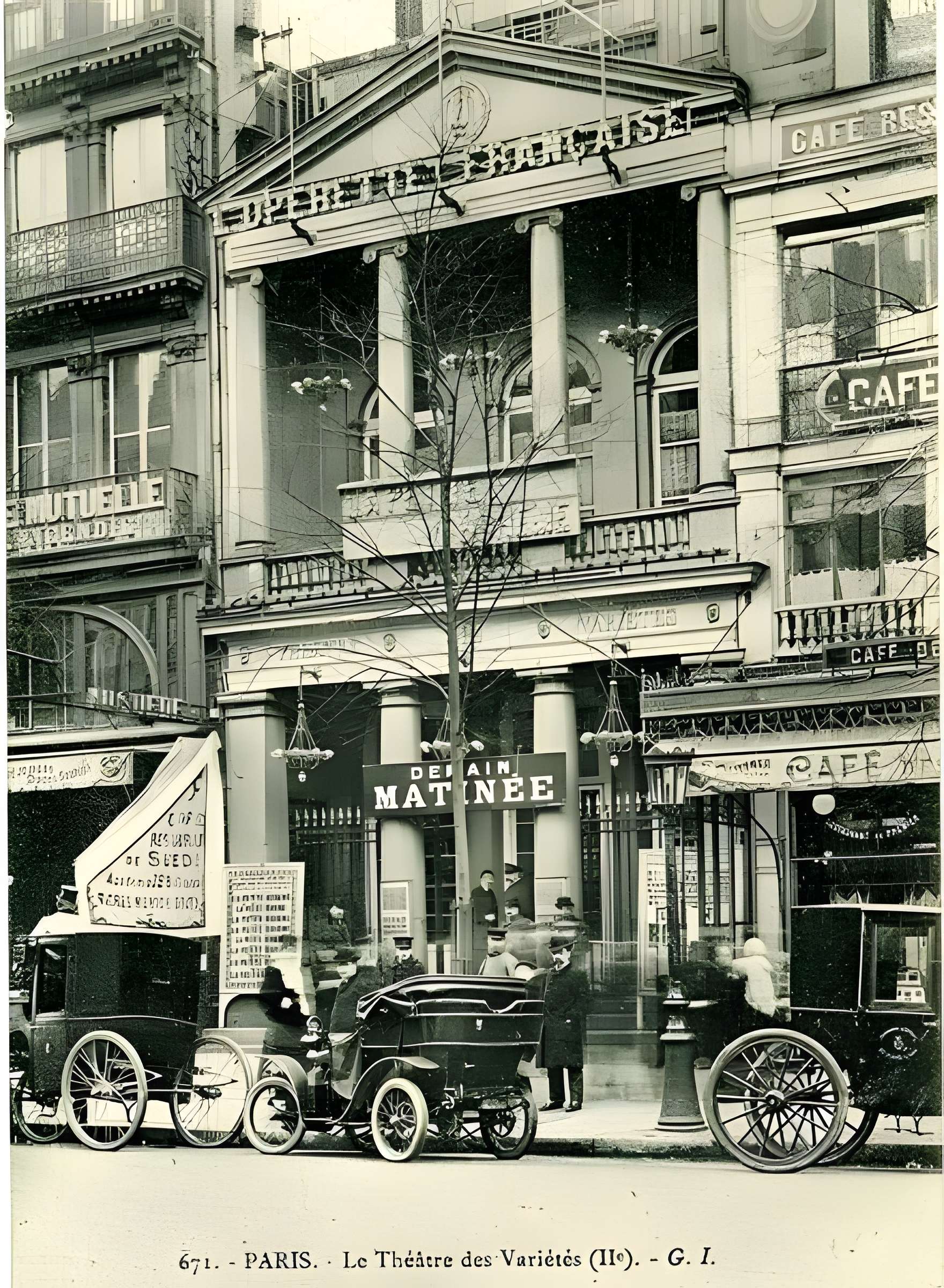 Théâtre des Variétés à Paris