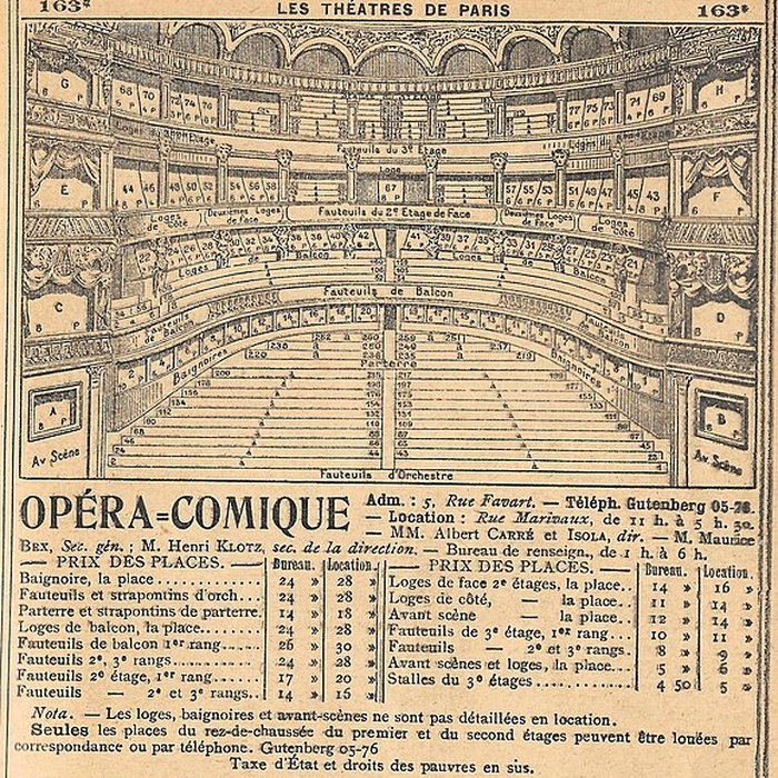 Photo de Théâtre national de lOpéra-Comique de Paris