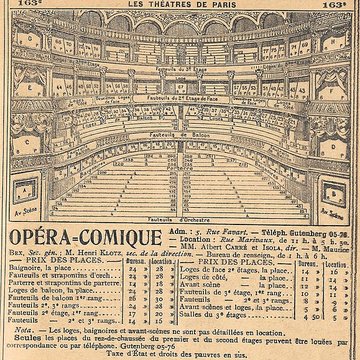 Théâtre national de lOpéra-Comique de Paris