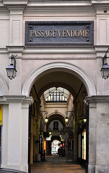 Passage Vendôme - Paris 3éme