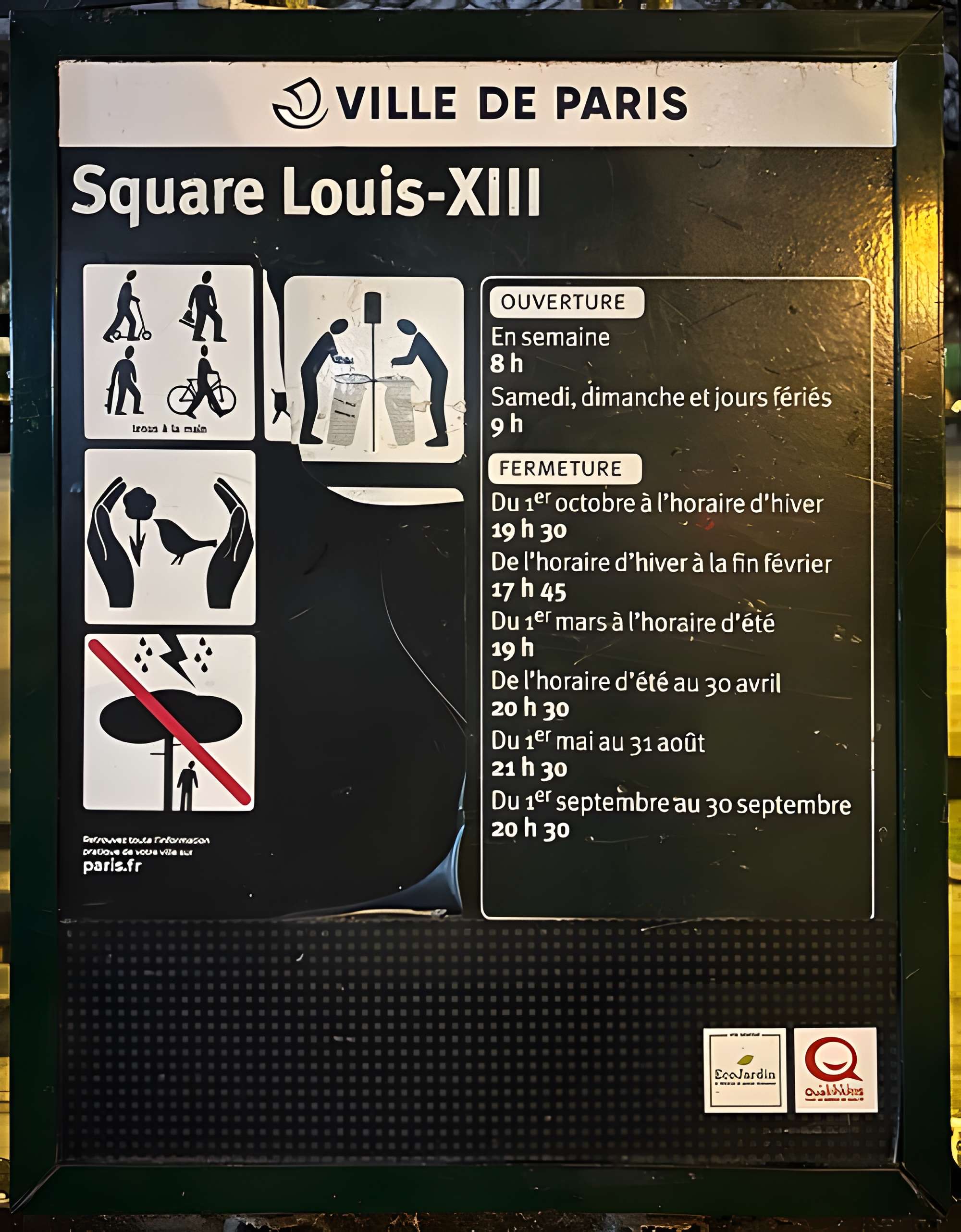 Place des Vosges à Paris