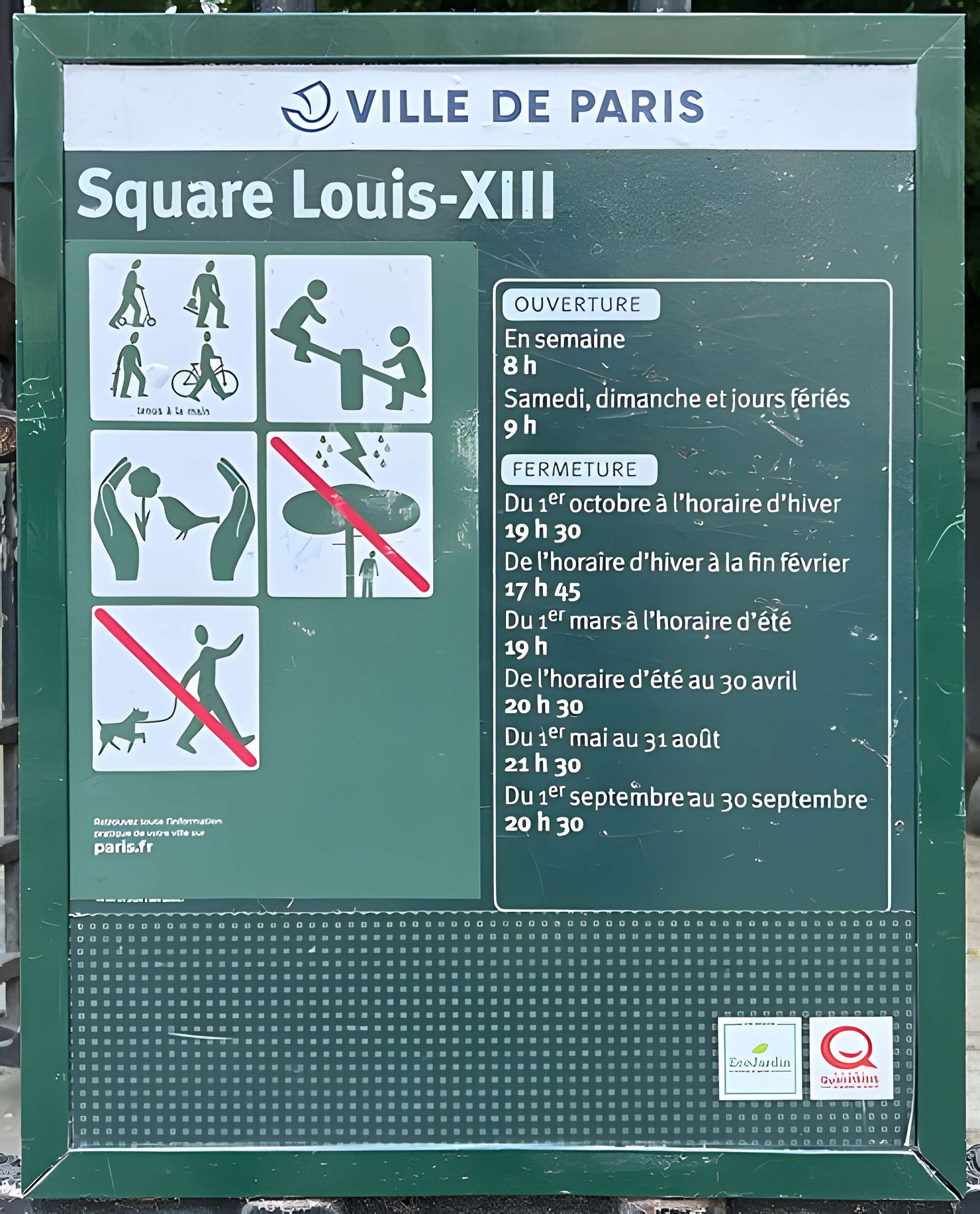 Place des Vosges à Paris