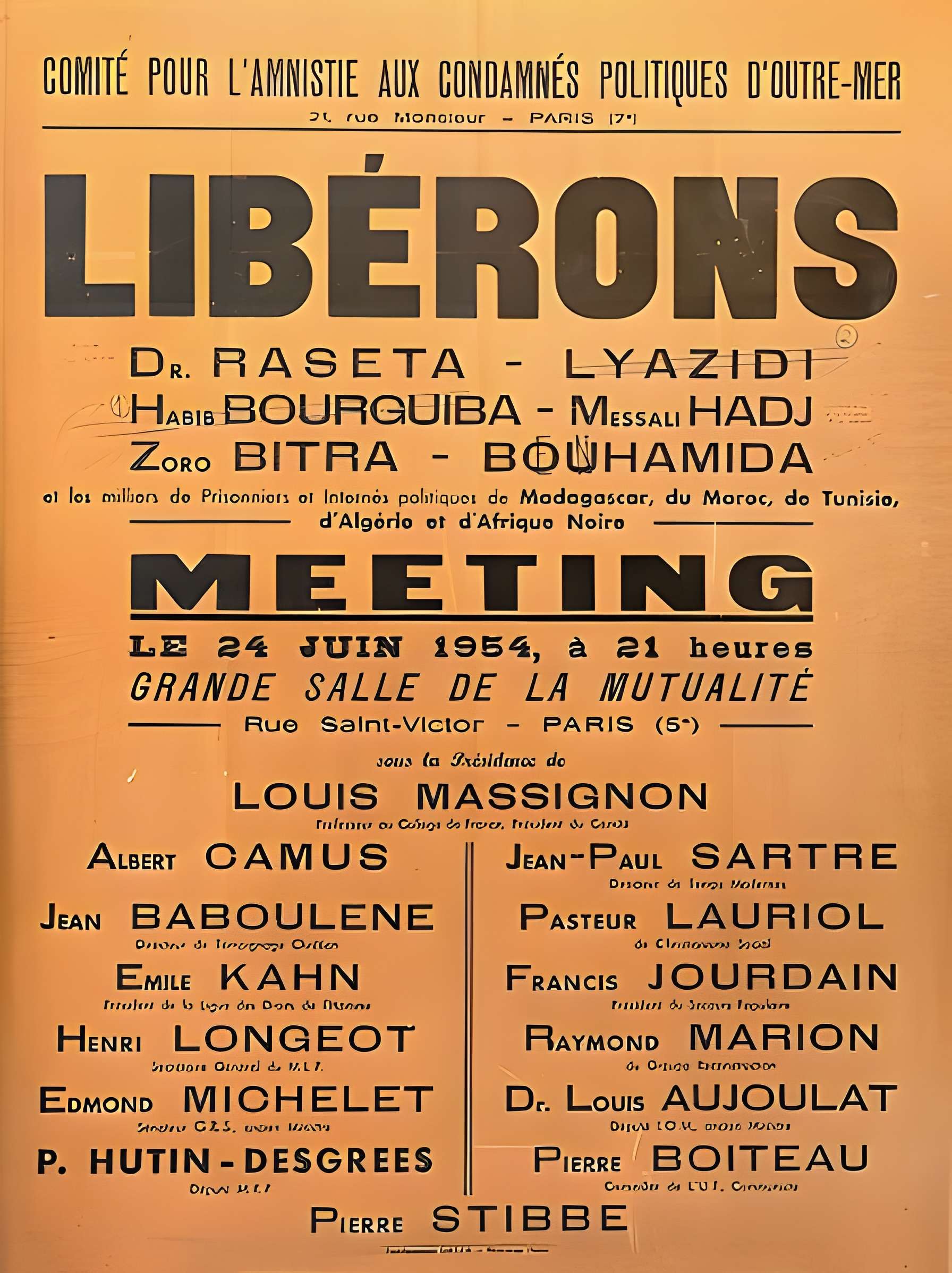 Maison de la Mutualité ou Palais de la Mutualité