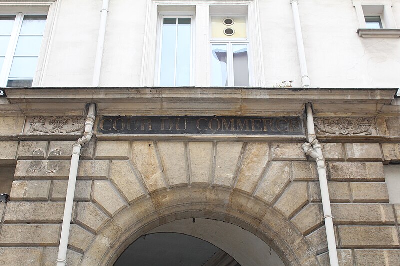 Cour du Commerce-Saint-André - Paris 6ème