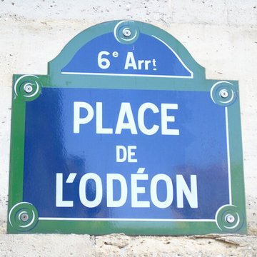 Place de lOdéon : le sol