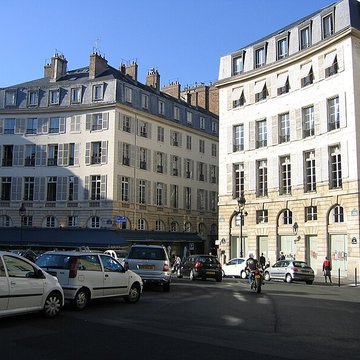 Place de lOdéon : le sol