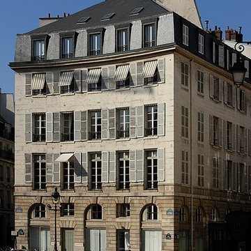 Place de lOdéon : le sol