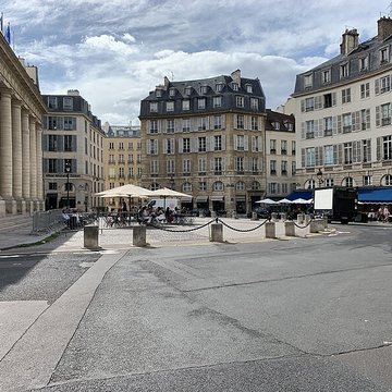 Place de lOdéon : le sol