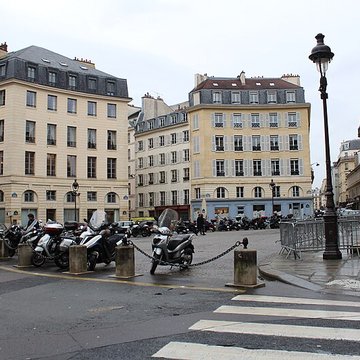 Place de lOdéon : le sol
