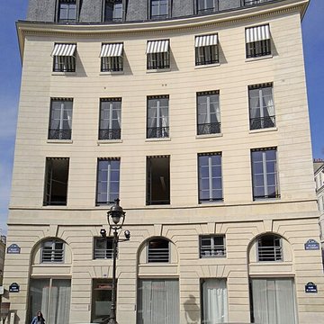 Place de lOdéon : le sol