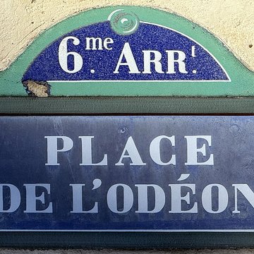 Place de lOdéon : le sol
