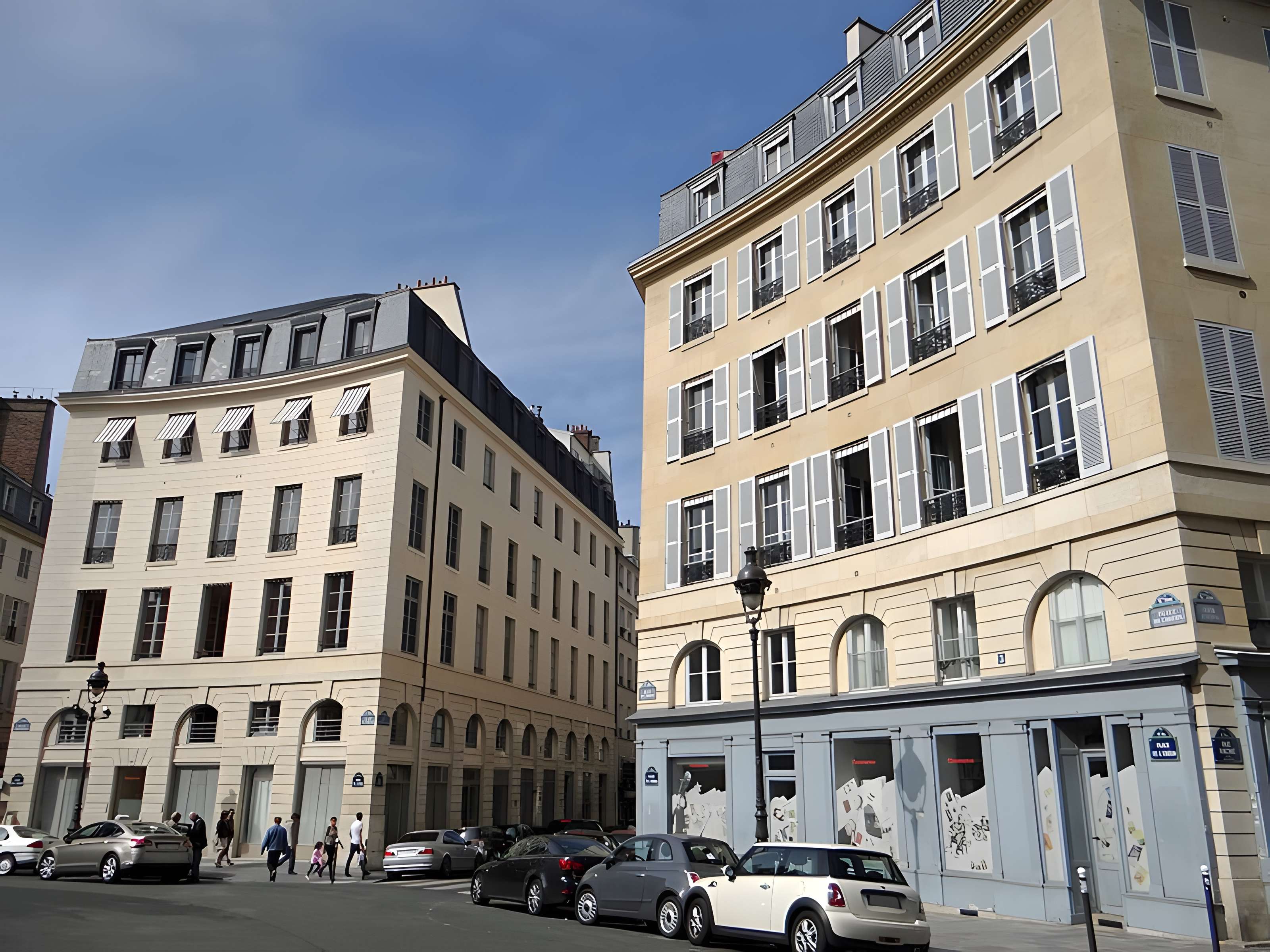 Place de l'Odéon : le sol