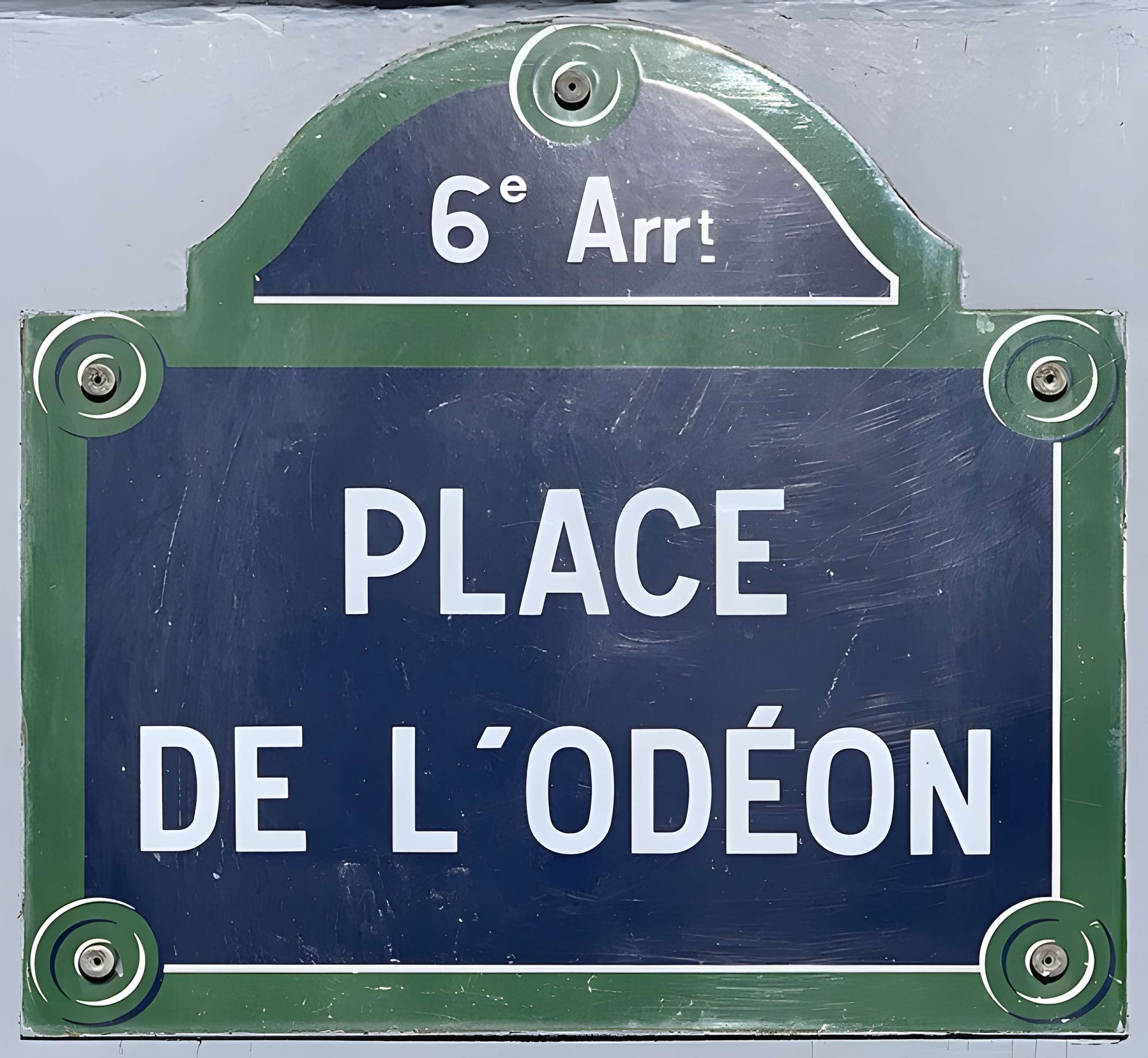 Place de l'Odéon : le sol