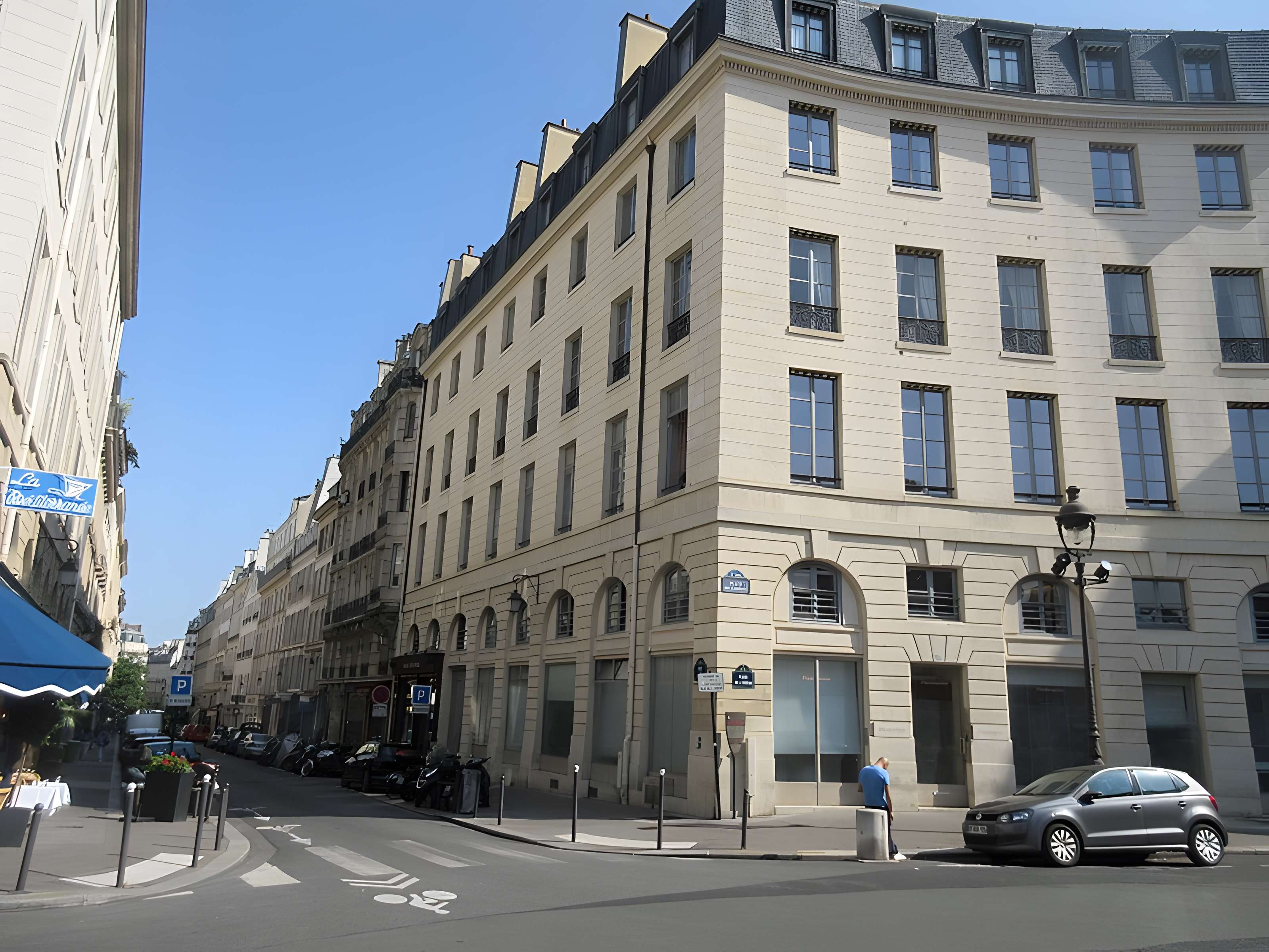 Place de l'Odéon : le sol