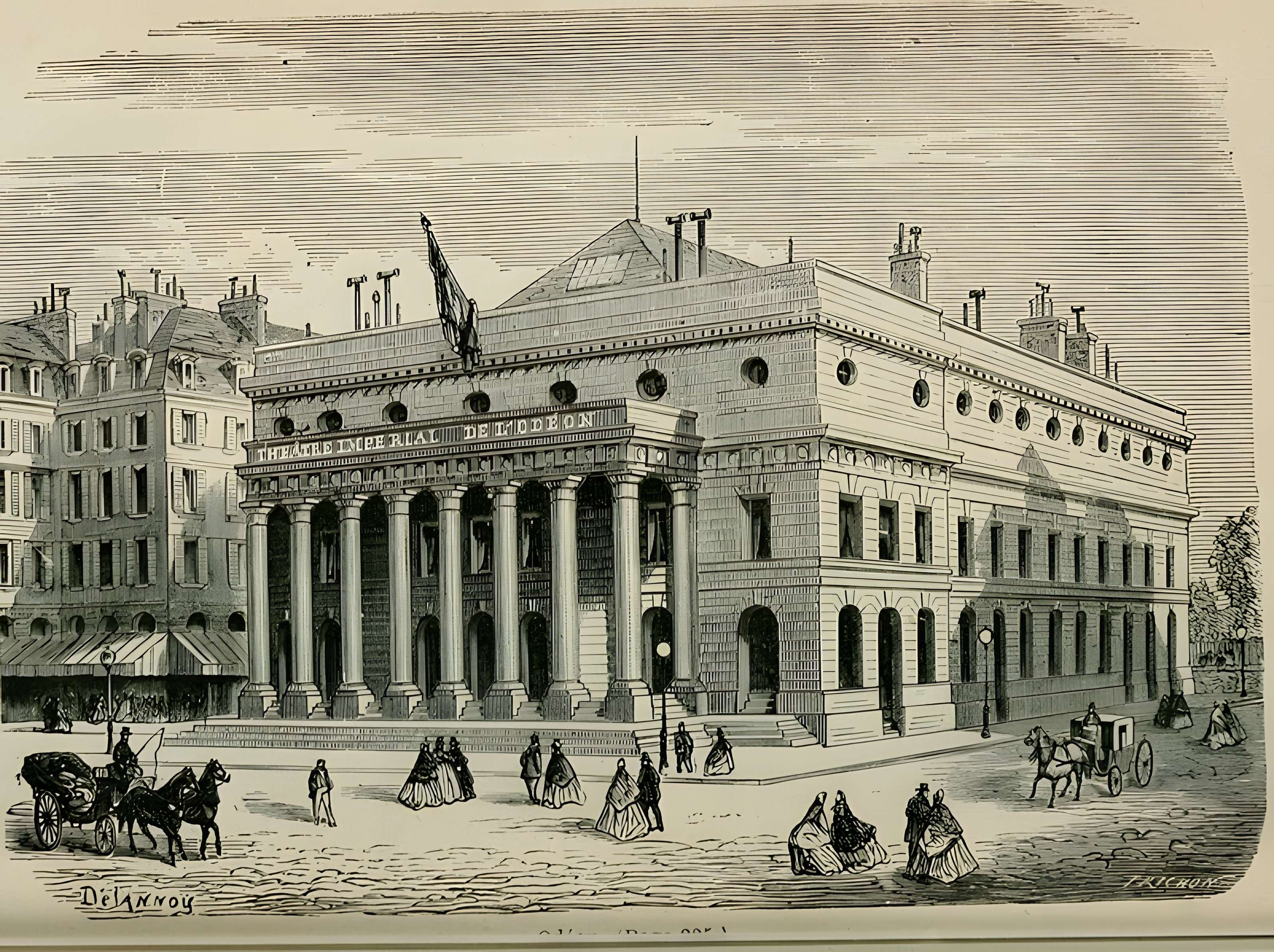 Théâtre de l'Odéon à Paris