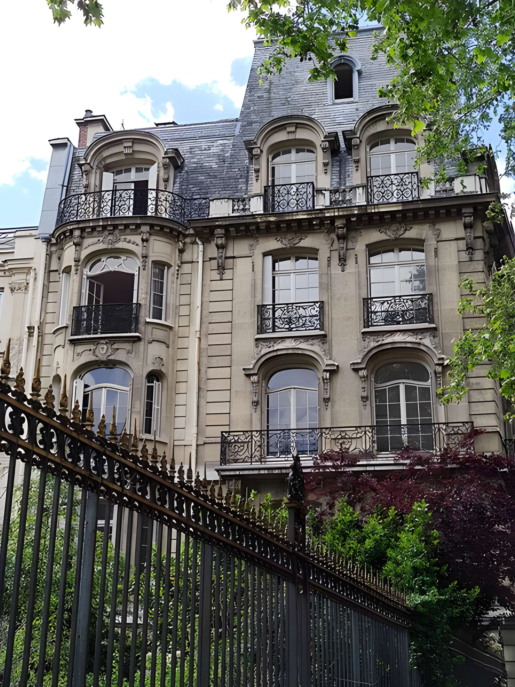 Parc Monceau à Paris