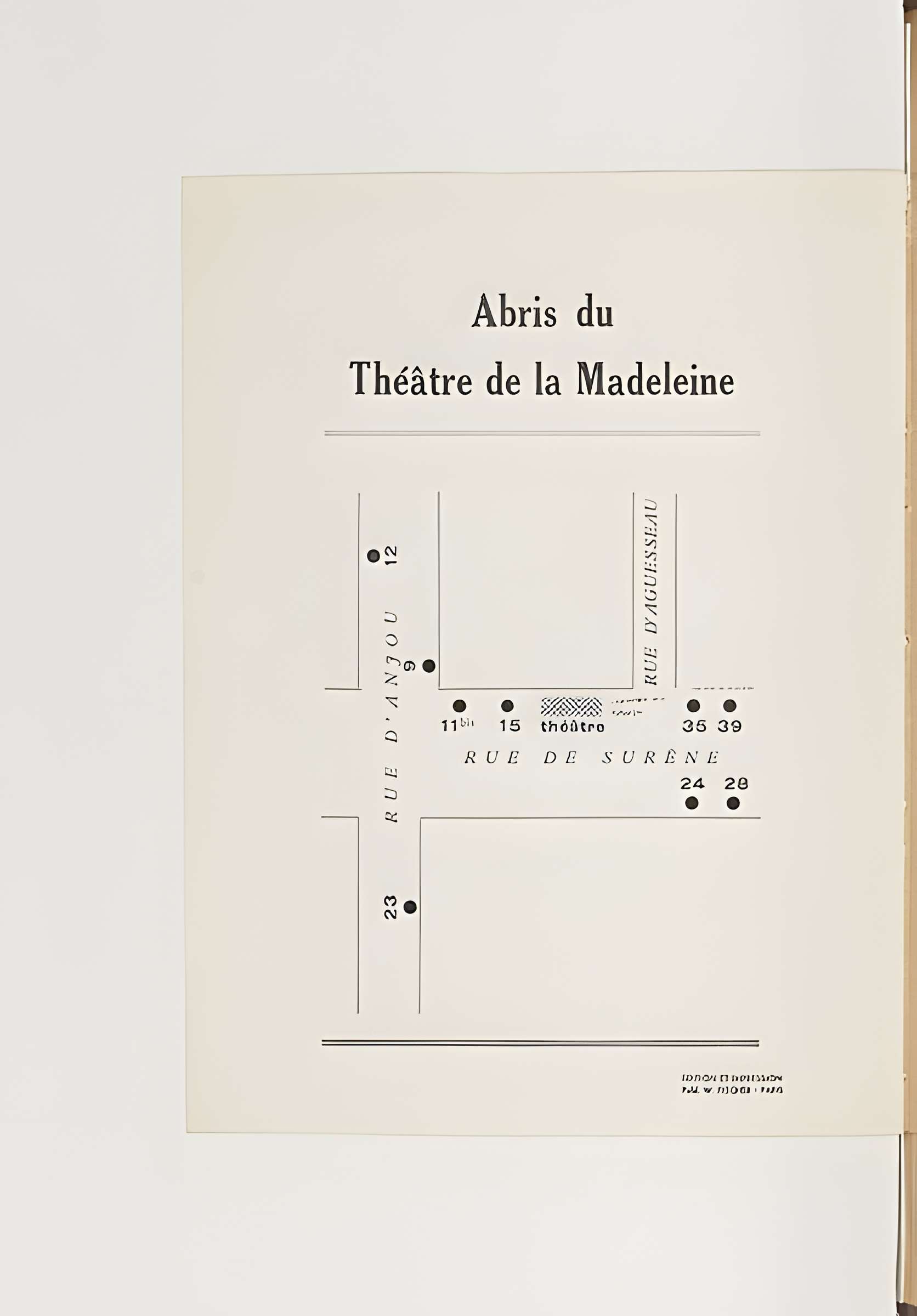 Théâtre de la Madeleine - Paris 8ème