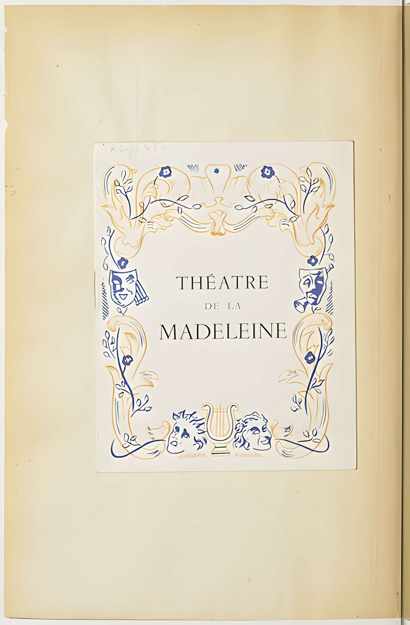 Théâtre de la Madeleine - Paris 8ème