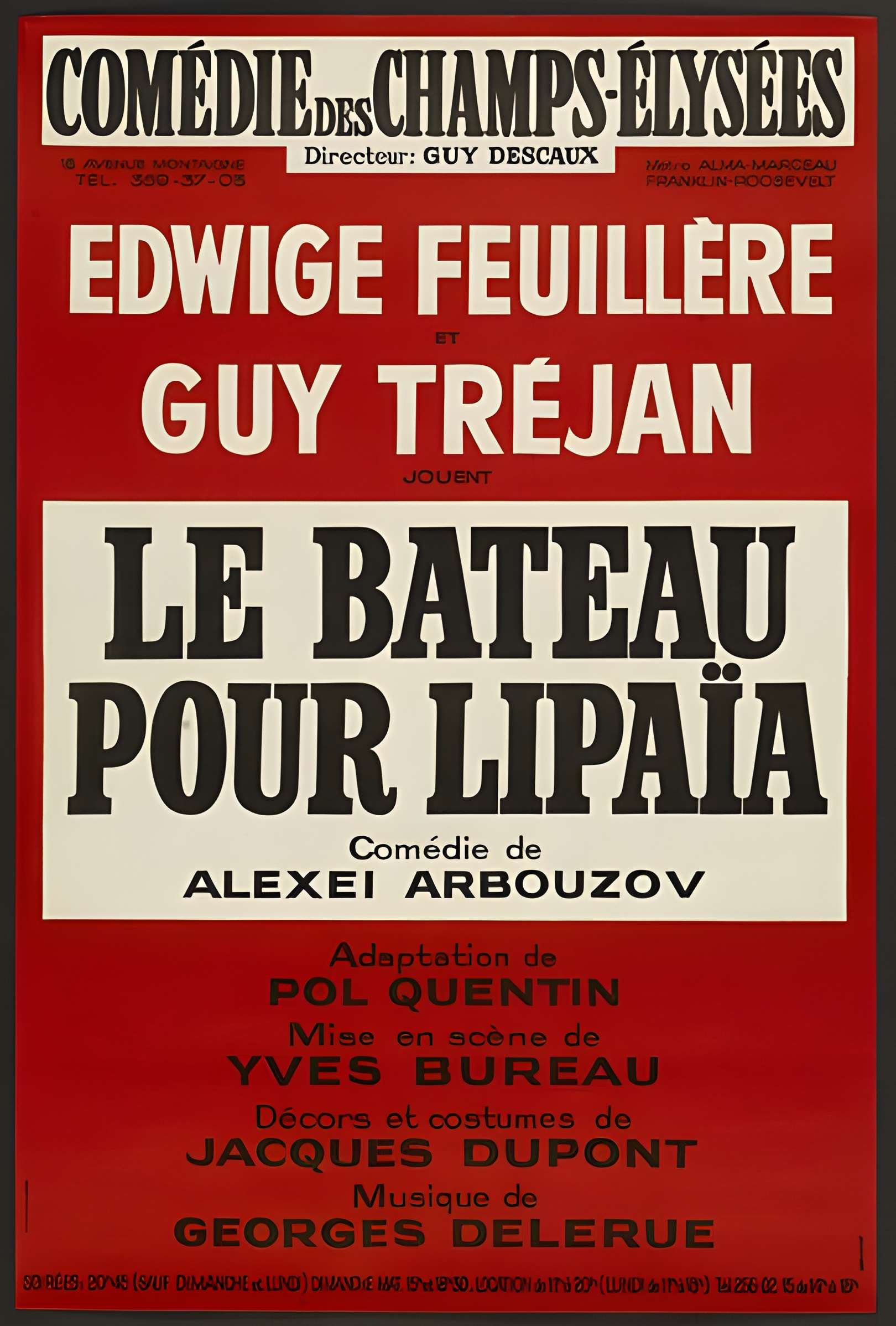 Théâtre des Champs-Élysées à Paris