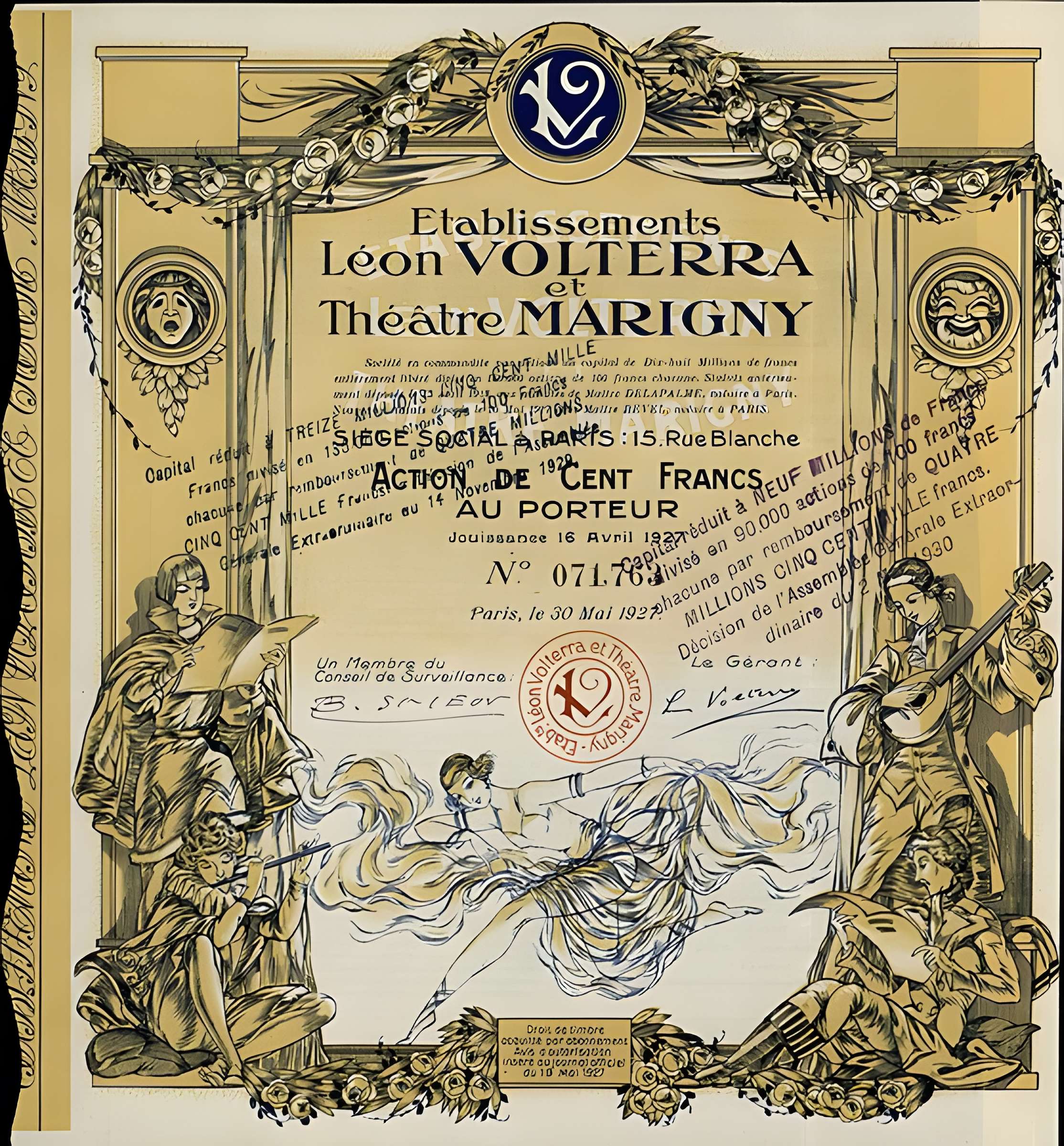 Théâtre Marigny à Paris