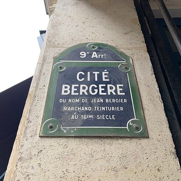 Cité Bergère - Paris 9ème