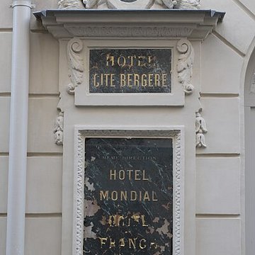Cité Bergère - Paris 9ème