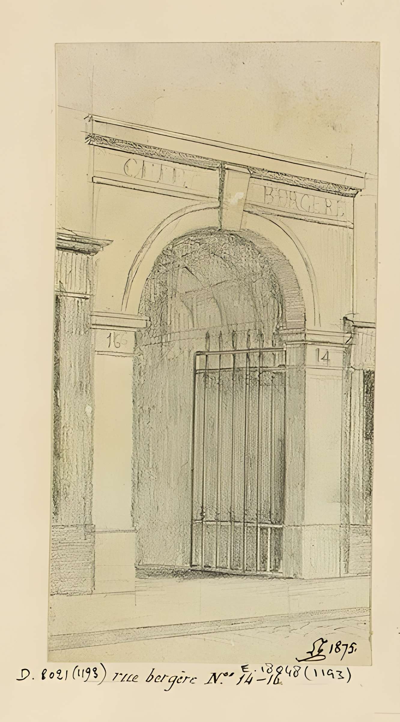 Cité Bergère - Paris 9ème