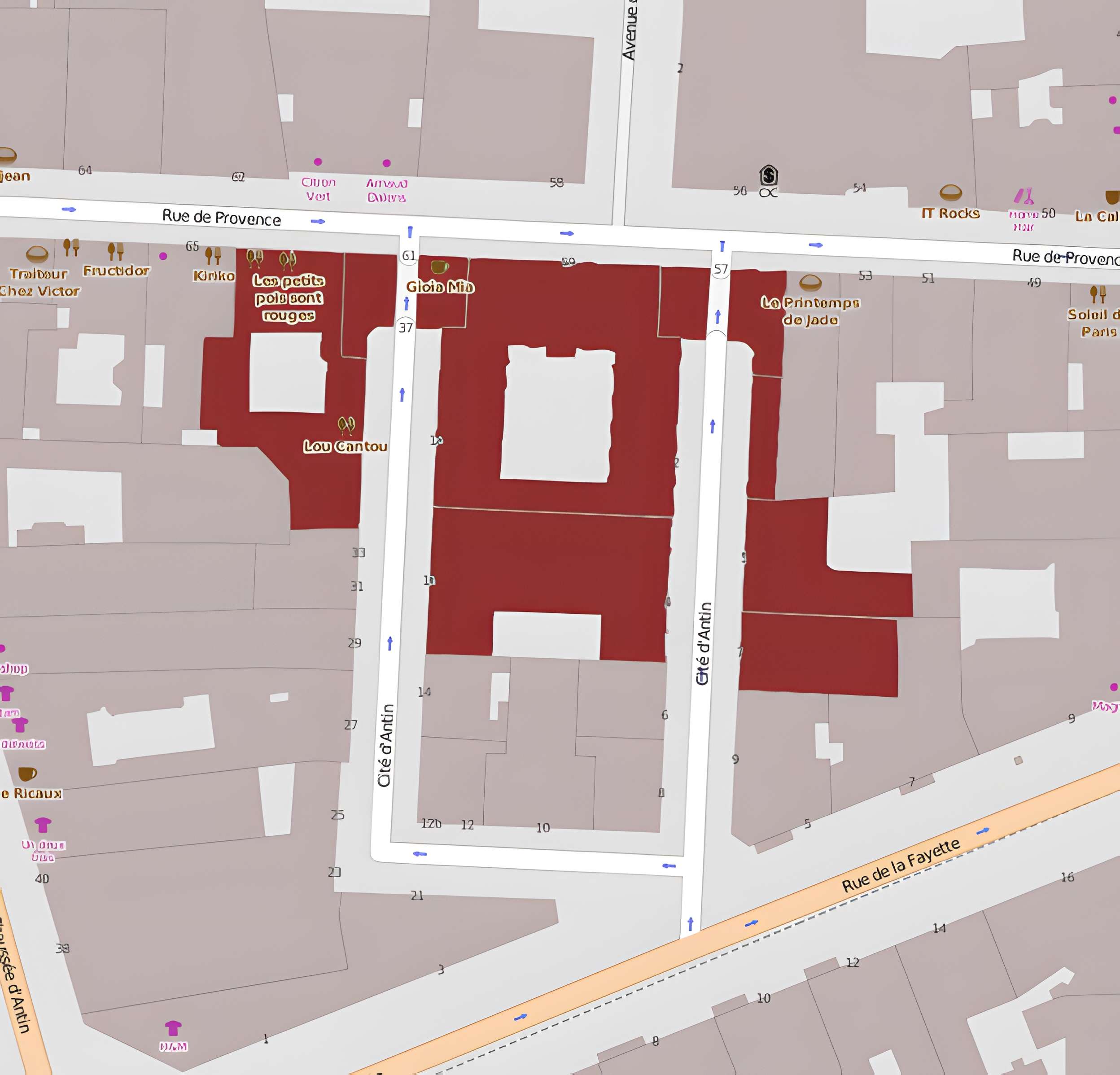 Cité d'Antin - Paris 9ème