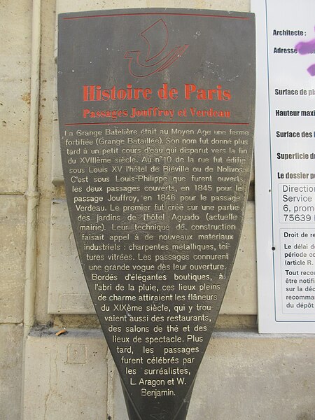 Passage Jouffroy - Paris 9ème