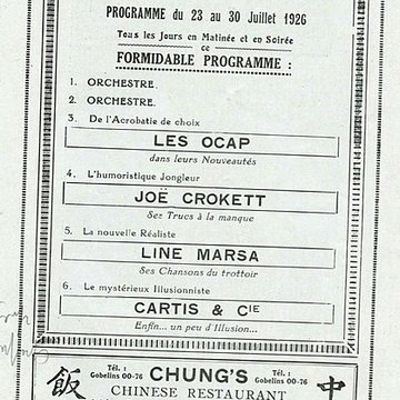 Théâtre de lOlympia à Paris