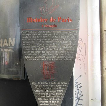 Théâtre de lOlympia à Paris