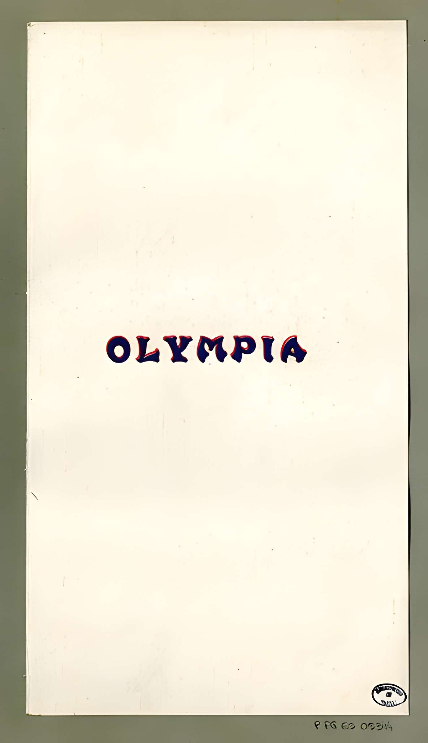 Théâtre de l'Olympia à Paris