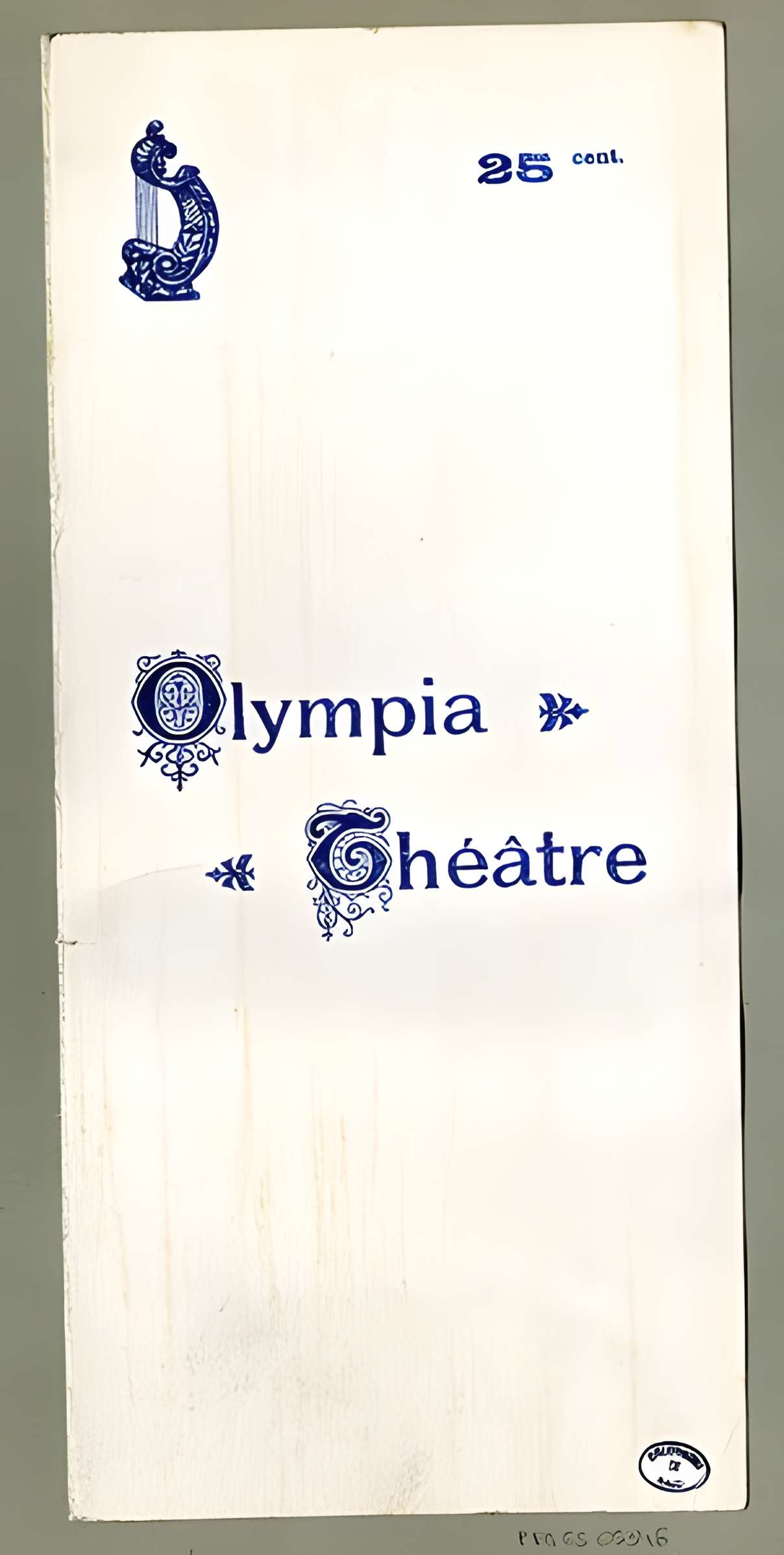 Théâtre de l'Olympia à Paris