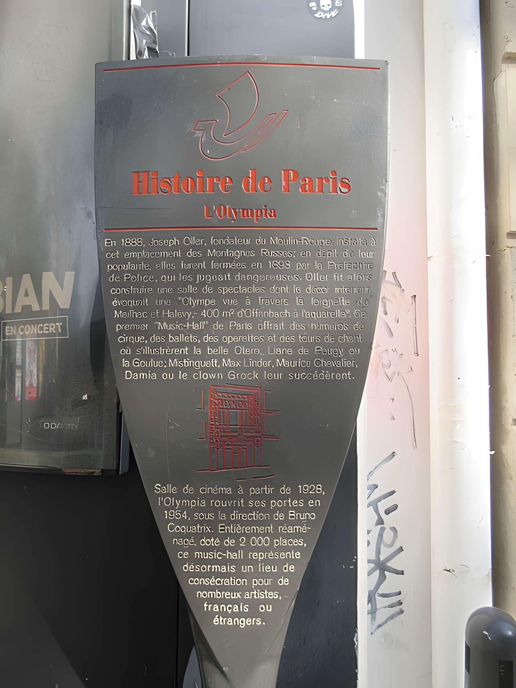 Théâtre de l'Olympia à Paris