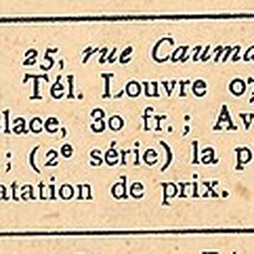 Théâtre de Paris - Paris 9ème