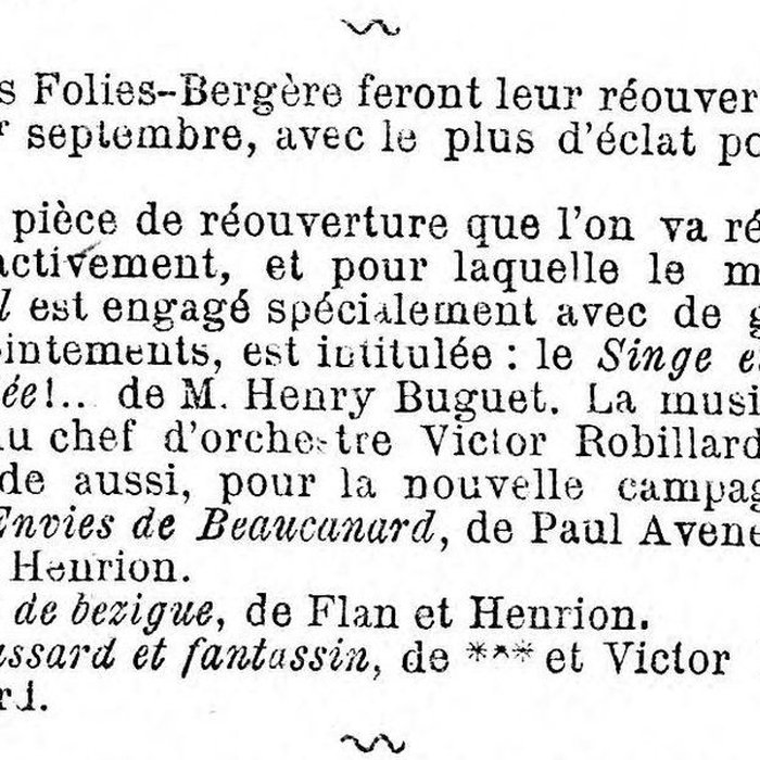 Photo de Théâtre des Folies Bergère à Paris