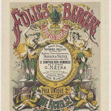 Théâtre des Folies Bergère à Paris