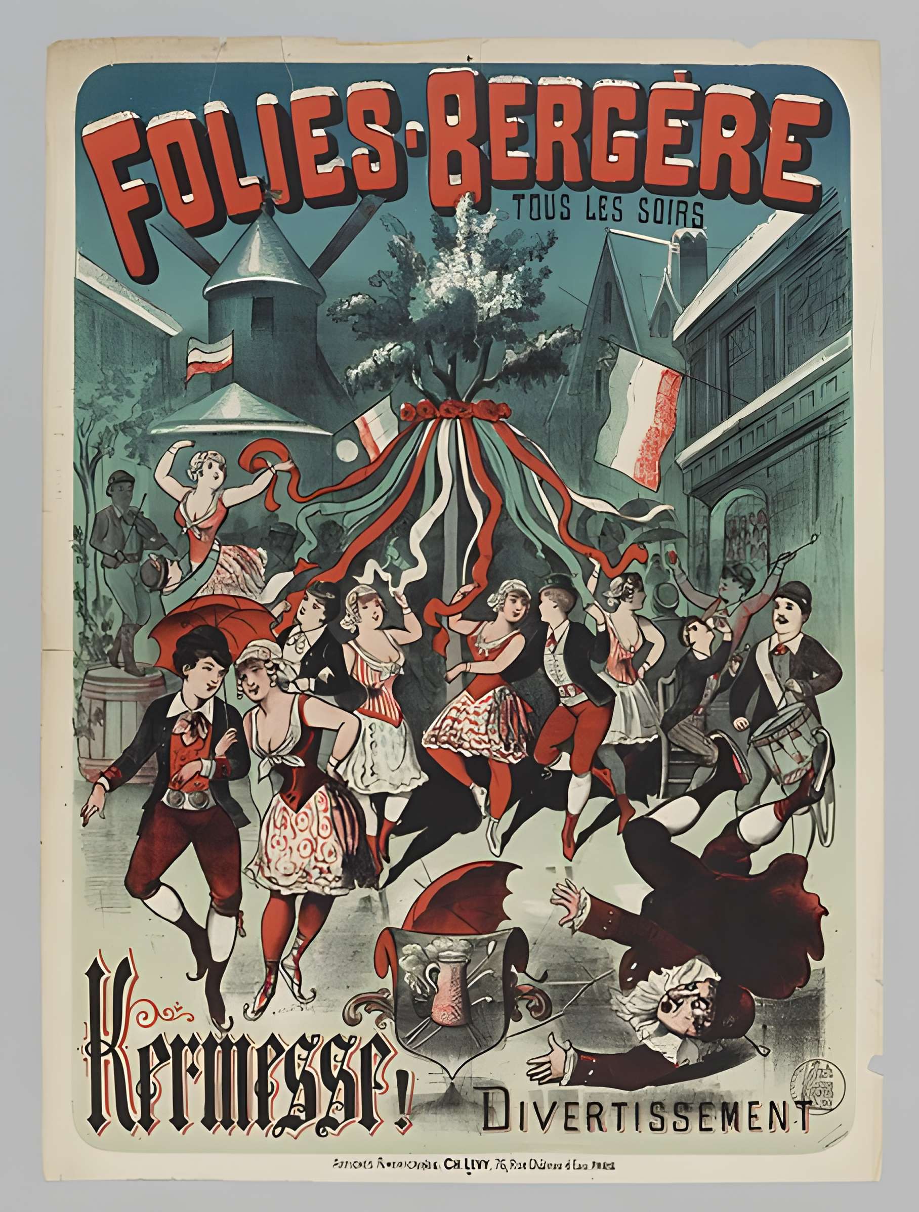 Théâtre des Folies Bergère à Paris