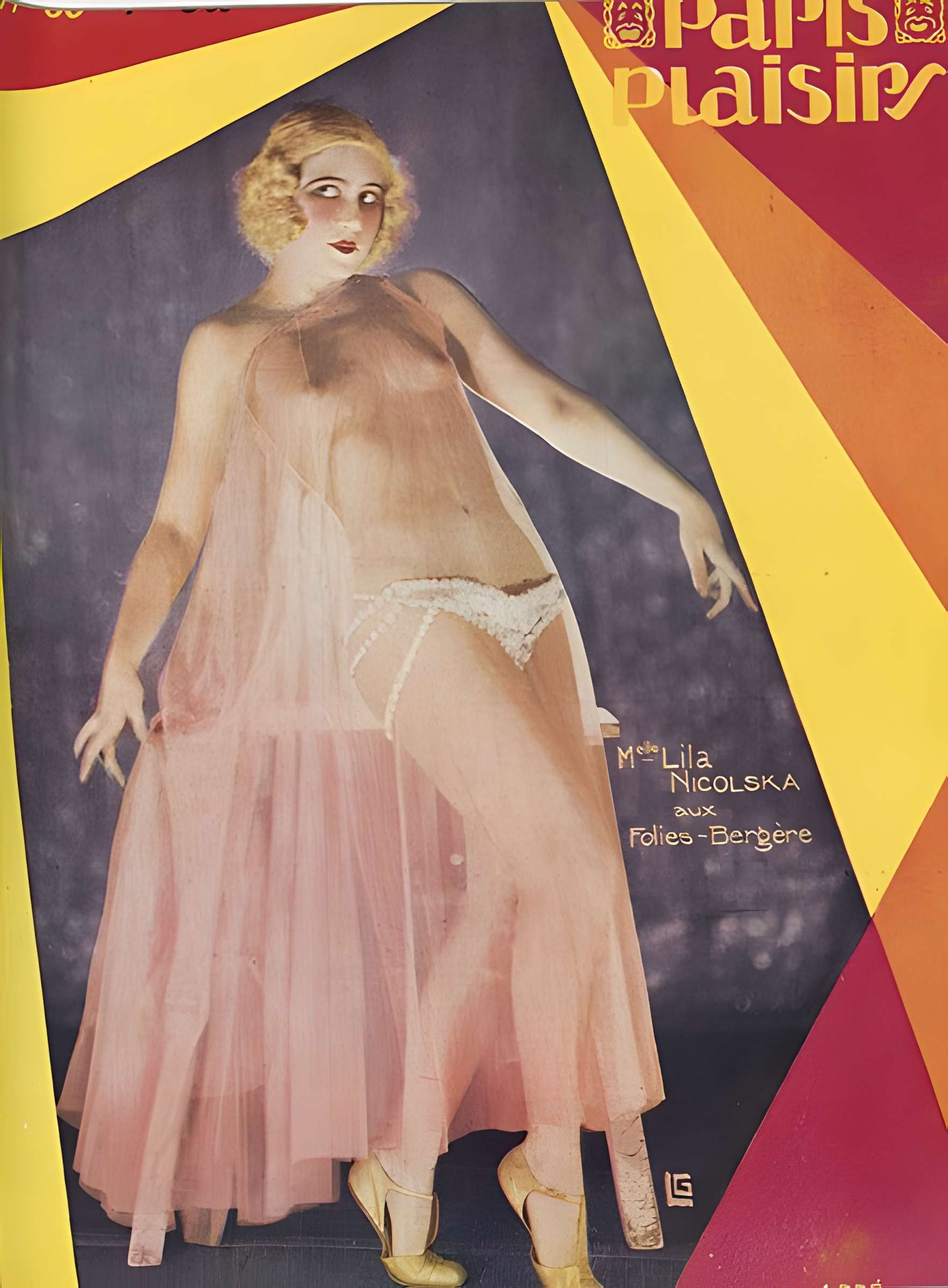 Théâtre des Folies Bergère à Paris