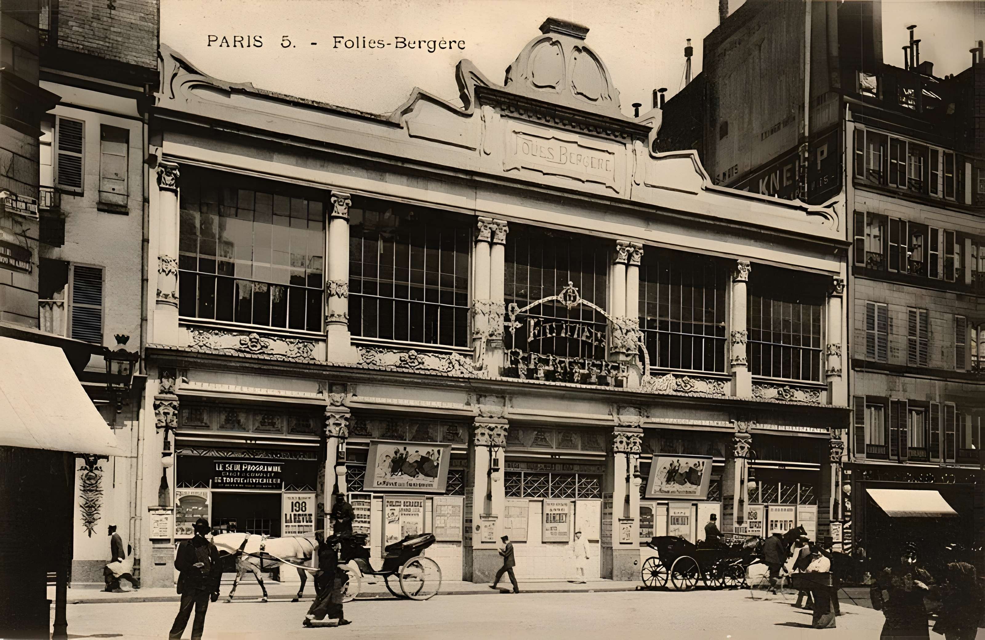 Théâtre des Folies Bergère à Paris