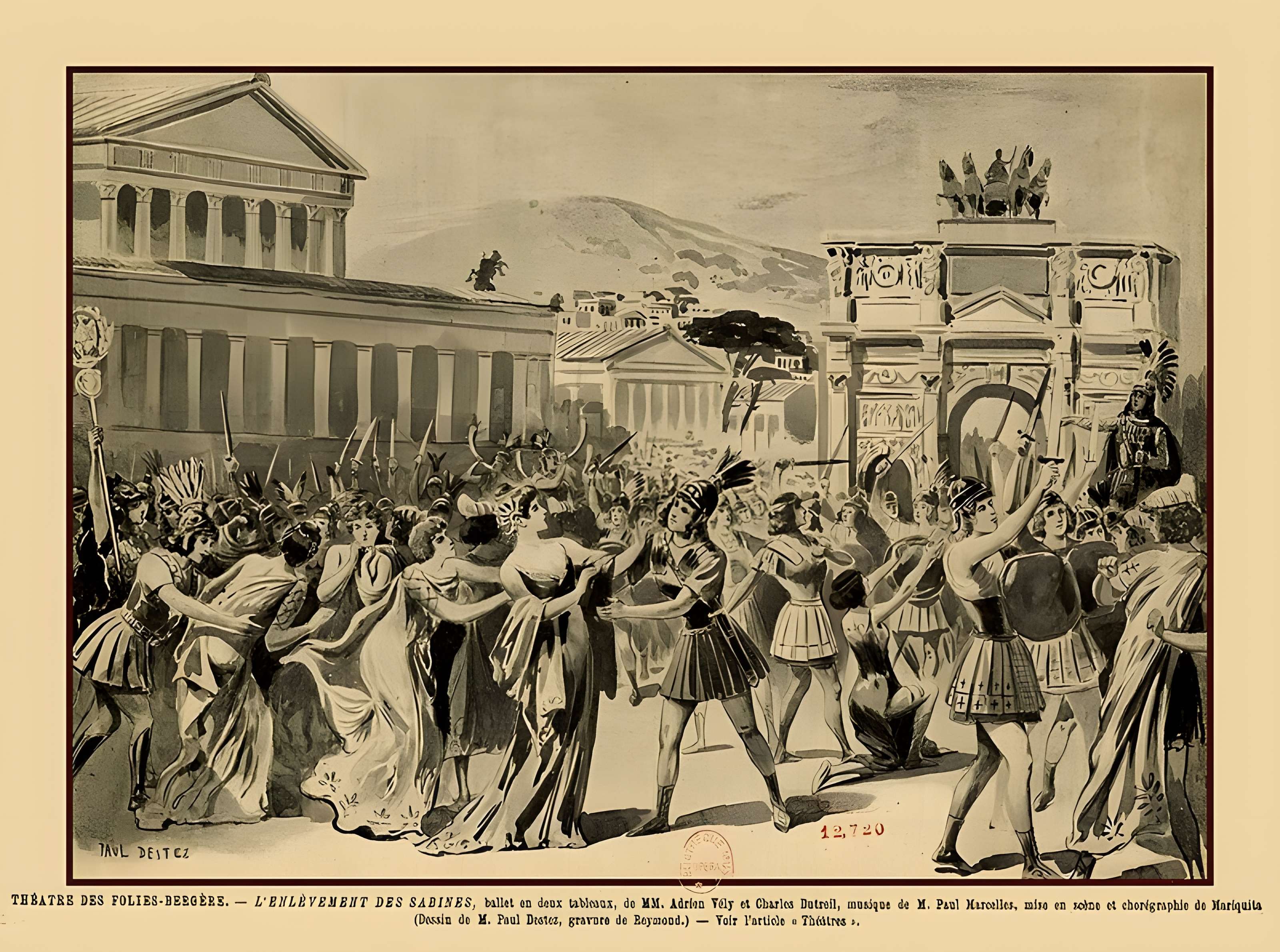 Théâtre des Folies Bergère à Paris