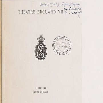 Théâtre Édouard VII - Paris 9ème