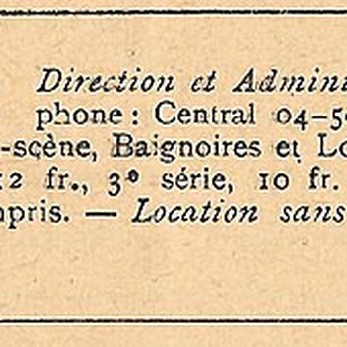 Photo de Théâtre Mogador - Paris 9ème