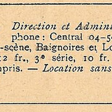 Théâtre Mogador - Paris 9ème