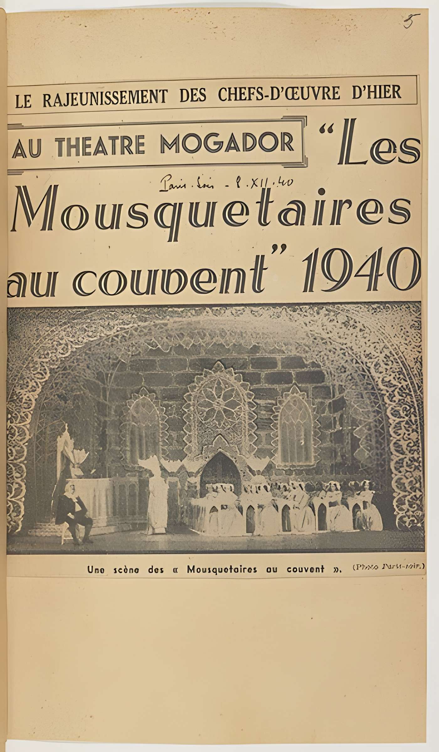 Théâtre Mogador - Paris 9ème