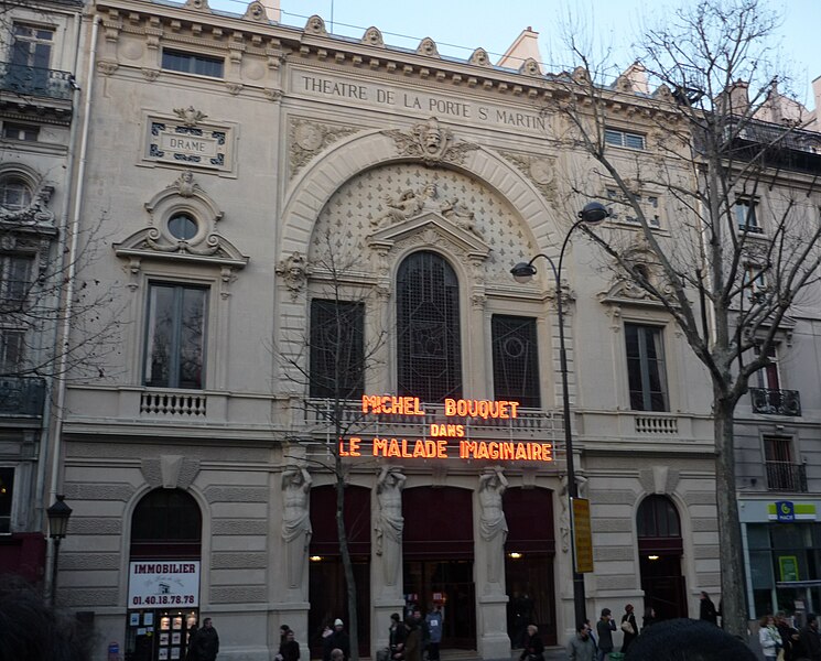 Théâtre de la Porte-Saint-Martin - Paris 10ème